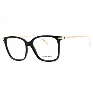 Salvatore Ferragamo Glasses 2638-B 101 54 15 135‎ Salvatore Ferragamo 2638-B 101 Black Silver Eyeglasses Frame  main image 2